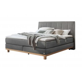 Hasena Boxspring-Bett Pronto Estela Monet steel