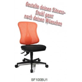 Topstar Sitness Create SF100BU1 Rücken: Netz BU1 Fußkreuz: Polyamid