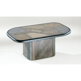 Venjakob Mineralmarmor-Couchtisch Thinos 8026-5565 Rollbar