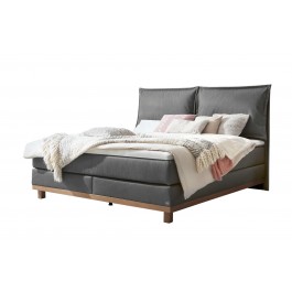 Hasena Boxspring-Bett Pronto Zamora Monet steel 