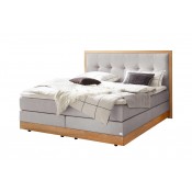 Hasena Boxspring-Bett Pronto Alba Pace light grey
