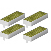 Bosch Dunstabzugshauben-Clean Air Plus Geruchsfilter mit Aktivkohle HEZ9VRCR1 (4er Set)