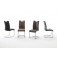 MCA Furniture Artos Echt Leder / PU - schwarz - cappuccino - braun - grau