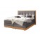 Hasena Boxspring-Bett Pronto Alba Pace grey
