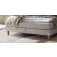 Hasena Boxspring-Bett Pronto Bonita Pace light grey