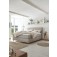 Hasena Boxspring-Bett Pronto Scandia Bezug: Pepe grey 335