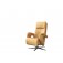 Hukla Sessel HU-ER18030 ER08 Fuß: AD4S Sternfuß schwarz Bezug: Leder Longlife Vivre honey
